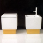 Биде Althea Ceramica Design Plus 40059 комбинированое - фото