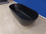 Каменная ванна Esse ICELAND black(чёрная матовая)1700*800*600 мм- фото3