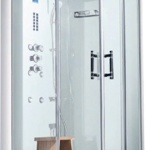 Гидромассажная кабина с парогенератором Grande Home WS117 /S6 white  правая/левая- фото2