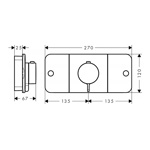 Термостат Axor Select на 2 источника- фото3