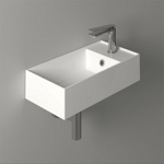 SIMAS AGILE Раковина подвесная 50х27 см, 1 отв., цвет: белый- фото