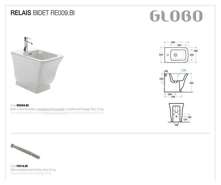   36x56 Globo Relais RE009.BI