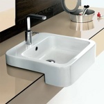 Раковина полувстраиваемая HATRIA HAPPY HOUR Y0M801- фото