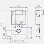 Инсталляция Jomo для подвесного унитаза- фото2