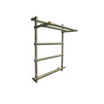 Полотенцесушитель MARGAROLI 442 Sole с полкой бронза- фото