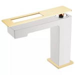 Смеситель для умывальника низкий Boheme Q 141-WG- фото