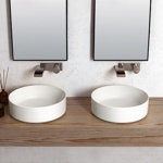 Раковина накладная 40 см Cielo Shui SHCOLAT40- фото2