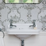 Гардеробная раковина Burlington Edwardian B8 L/R на 1 отверстие справа или слева- фото3