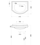 Раковина Kerasan Retro 1033- фото2