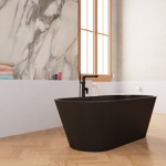 Ванна Frank F6103 Black/Black отдельностоящая.- фото3