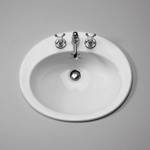 Раковина накладная Sanitan COQUET BELGRAVIA 565x460 мм- фото2