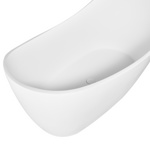 Ванна из искуственного камня Flero Mont Blanc Mat 1670*740*880mm- фото4