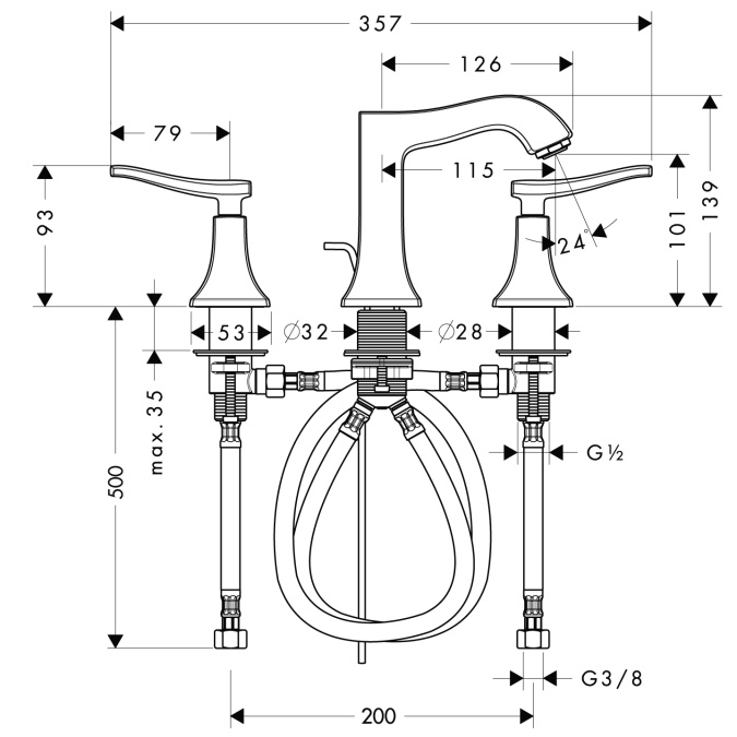    Hansgrohe Metris Classic (.31073000)