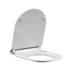 GSI Сиденье ”Slim” для унитаза Norm, Pura, Kube, цвет белый (микролифт)