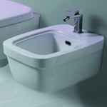 Биде подвесное с одним отверстием Simas Evolution EVO19- фото