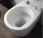 Simas Gambassi Унитаз приставной безободковый 56.5х37,5 см- фото2