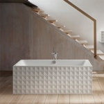 BETTE Loft Ornament Ванна отдельностоящая 1810х810х420мм, цвет белый- фото