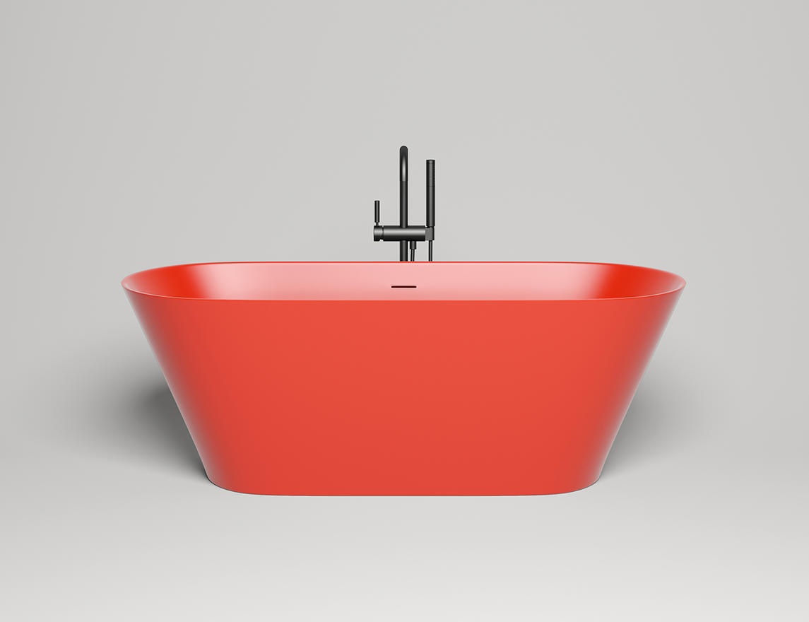 Ванна из камня Salini Mona 1700 х 720х 585 S-Sense глянцевая