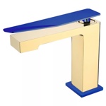 Смеситель для умывальника низкий Boheme Q 141-GUW.2 - фото