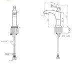 Смеситель однорычажный [14-01-PC], цвет хром, Crosswater- фото2