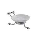 Мыльница на держателе настольная «ROYAL» 6651 c/c