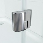 Душевое ограждение Vegas AFS 90*90 черный матовый профиль- фото5