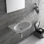 Раковина подвесная 60x45 Globo 4ALL MD60.BI - фото