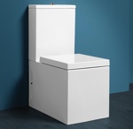 SIMAS Frozen Унитаз моноблок 37,5х61см с бачком- фото