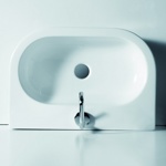 Раковина Kerasan Flo 70х42 с отверстием под смеситель- фото