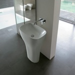 Раковина монолит 60x40 Globo Genesis GEM611X- фото