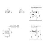 GSI Kube Раковина без перелива 40x23 h 11,5см без отв.под смес. цвет белый- фото2