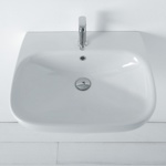 Раковина подвесная 60x50 Globo Genesis GE060.BI- фото