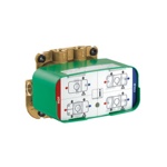 Скрытая часть термостата Axor на 4 источника- фото