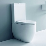 Унитаз с высоким бачком Kerasan Flo 3117+3181- фото