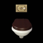 Декоративная панель с ручкой h145x217 mm, (металл) хром- фото2