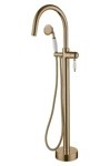 Смеситель напольный Boheme MEDICI классика бронза- фото