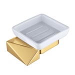 Boheme Мыльница настенная NEW VENTURO, золото- фото