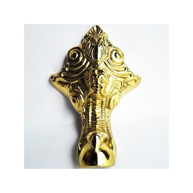 Ванна чугунная RECOR Carlton 178x80 с золотыми ногами- фото2