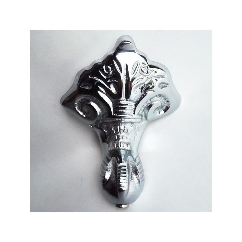 Ванна чугунная RECOR Slipper 170x76 с хромированными ногами- фото2