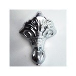 Ванна чугунная RECOR Dual170x78 с хромированными ногами- фото3