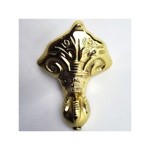 Ванна чугунная RECOR Dual170x78 с золотыми  ногами- фото2