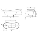 Акриловая Ванна Knief Relax Fit- фото3