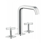 AXOR Citterio E, Смеситель для раковины 170, на 3 отверстия, с розетками и донным клапаном- фото