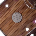 Eago DZ963F8 Гидромассажная кабина 	1000x1000x2260мм БЕЛОЕ СТЕКЛО- фото3