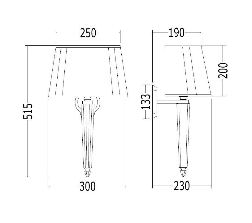 Devon&Devon Crystal     31*23*h51,5c, IP20, : 