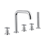 Смеситель на борт ванны Bugnatese MIillenovecinquanta 4580- фото