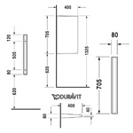 Перегородка для писсуара 40*71см- фото2