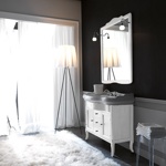 KERASAN Retro Комплект мебели 100см, цвета: bianco matt- фото3