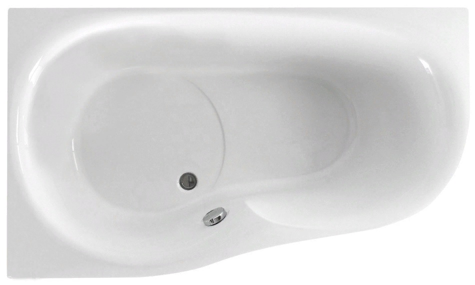 Ванна акриловая PAA MAMBO 1650 x 980 x 630 мм (Латвия)- фото