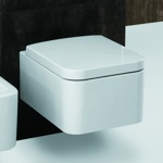 SIMAS Flow Унитаз подвесной 36х50см, цвет белый с креплением F85 - фото